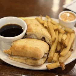 Hamley Steakhouse & Saloon - Best French Dip ever plus fry sauce!!!