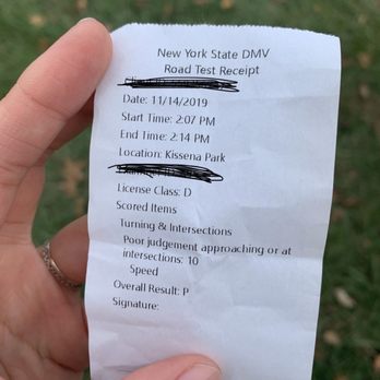 Gold Success Driving School - My receipt after passing road test on my first attempt! - Driving Schools Near Me - Elmhurst, New York Gold Success Driving School - My receipt after passing road test on my first attempt! - Driving Schools Near Me - Elmhurst, New York