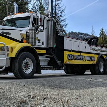 Van Horne Towing - Big Heavy truck for towing. Also deck trucks - Auto Repair Near Me - Cranbrook, British Columbia Van Horne Towing - Big Heavy truck for towing. Also deck trucks - Auto Repair Near Me - Cranbrook, British Columbia