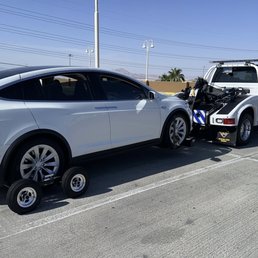 Car and tow truck
