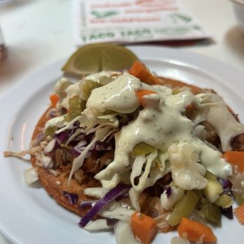 Tacombi - Crispy Chicken Tinga Taco. - Tacos Near Me - Chicago, Illinois