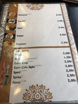 Menu photo 1 Sara Restaurant Munich, BY