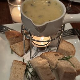 A special on their list of Melted cheese and truffle. So rich and incredible for a chilly winter night. A special on their list of Melted cheese and truffle. So rich and incredible for a chilly winter night.