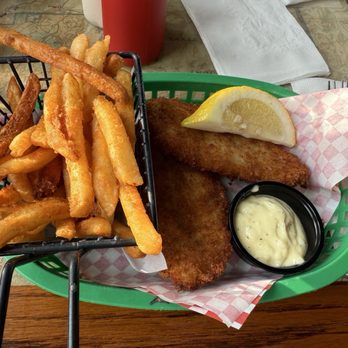 The Spar - Panko Crusted Alaskan Halibut - Bars Near Me - Tacoma, Washington