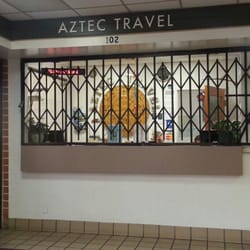 Aztec Travel - Deskfront, but closed.