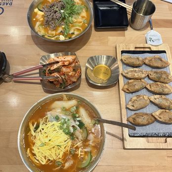 Daesung Korean Noodle - Mandu, chicken sujeibi, Spicy Kalguksu() - Korean Near Me - Flushing, New York Daesung Korean Noodle - Mandu, chicken sujeibi, Spicy Kalguksu() - Korean Near Me - Flushing, New York