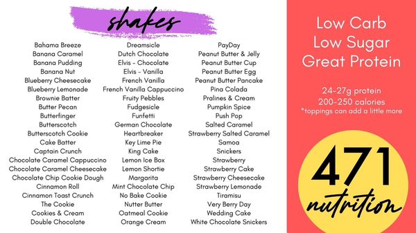 Menu photo 6 471 Nutrition Brandon, MS