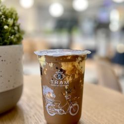 Tram Cream Coffee - Egg Coffee (shaken)