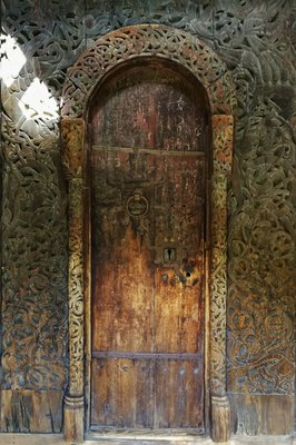 Borgund Stave Church by null