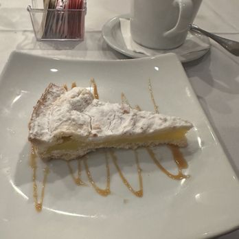 Italianissimo Trattoria - Lemon tart and coffee - Italian Near Me - Chula Vista, California