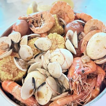 Kick & Boil Crab - Combo #1 with shrimp and Clams - Cajun/Creole Near Me - Santa Ana, California
