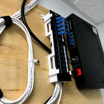 Maxxtech Services - Five Data Runs in a small office - IT Services & Computer Repair Near Me