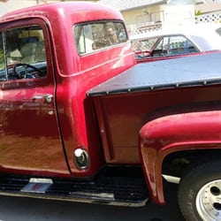 Rivero Upholstery - Ford truck vinyl bed custom bed cover
