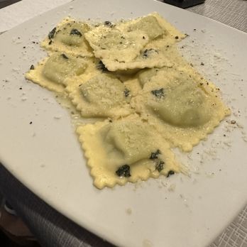 Trattoria della Stampa - Spinach Raviolis - Italian Near Me - Rome, RM