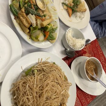 Apsara Palace - Stir Fried Rice Vermicelli Noodle and Peanut Stir Fry (tofu) and fresh 2 Piece Summer Roll - Chinese Near Me - Providence, Rhode Island Apsara Palace - Stir Fried Rice Vermicelli Noodle and Peanut Stir Fry (tofu) and fresh 2 Piece Summer Roll - Chinese Near Me - Providence, Rhode Island