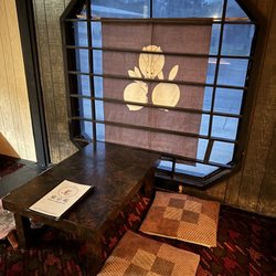 Niki's Tokyo Inn - We chose to sit on the floor :)