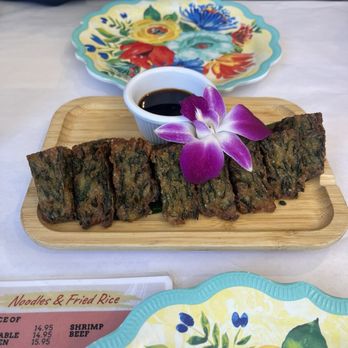 The Theo Thai Bistro - CHIVE PANCAKE - Thai Near Me - Bethpage, New York The Theo Thai Bistro - CHIVE PANCAKE - Thai Near Me - Bethpage, New York