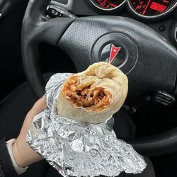 Chicken burrito