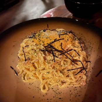 11 Tigers - Mentai pasta with uni - Asian Fusion Near Me - New York, New York 11 Tigers - Mentai pasta with uni - Asian Fusion Near Me - New York, New York