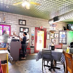 Gus's World Famous Fried Chicken - View from our table