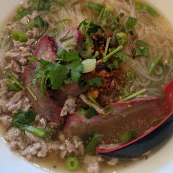 Moo Dang - Sukothai noodle soup - Thai Near Me - Reno, Nevada
