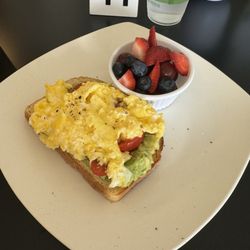 Woodlawn Marketplace - Avocado toast with scramble egg. Avocado had a great flavor!
