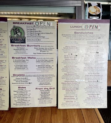 Menu photo 6 The Sandwich Factory Ventura, CA