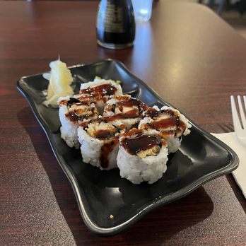 Soya Ramen And Sushi Burrito - Shrimp tempura roll - too much eel sauce for me - Poke Near Me - Lawrence, New Jersey Soya Ramen And Sushi Burrito - Shrimp tempura roll - too much eel sauce for me - Poke Near Me - Lawrence, New Jersey