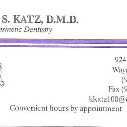 Katz Karen S DMD - Business Card