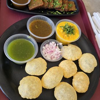 Turmerica - Pani puri and kothimbir wadi - Indian Near Me - Schaumburg, Illinois