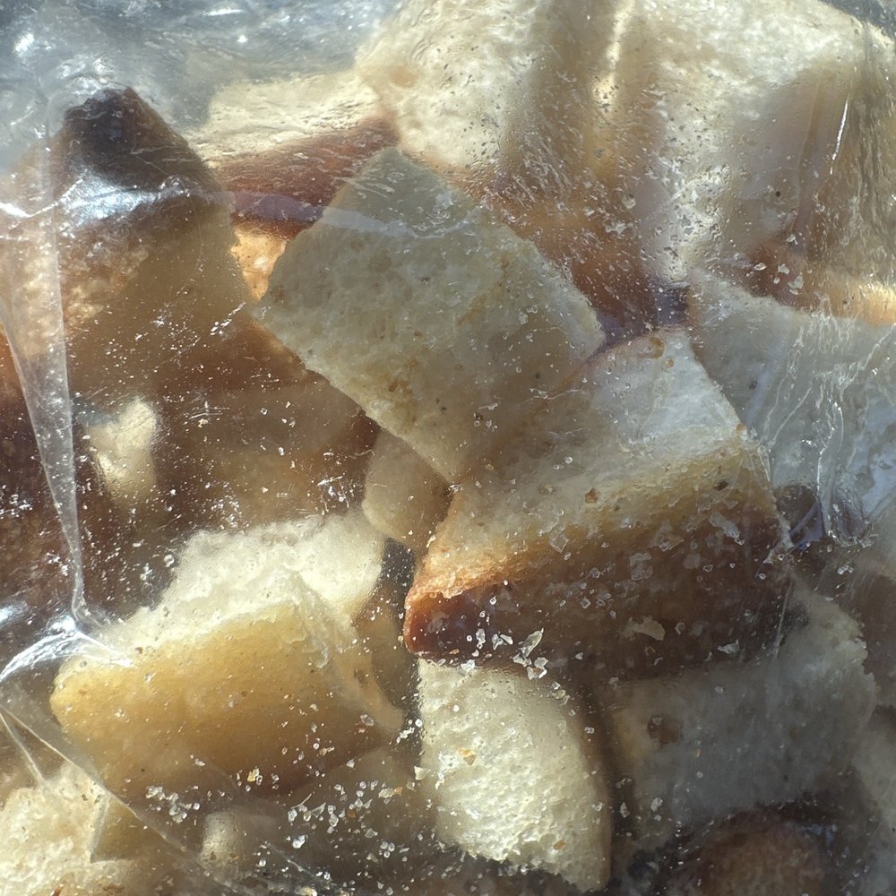 Free delicious croutons.