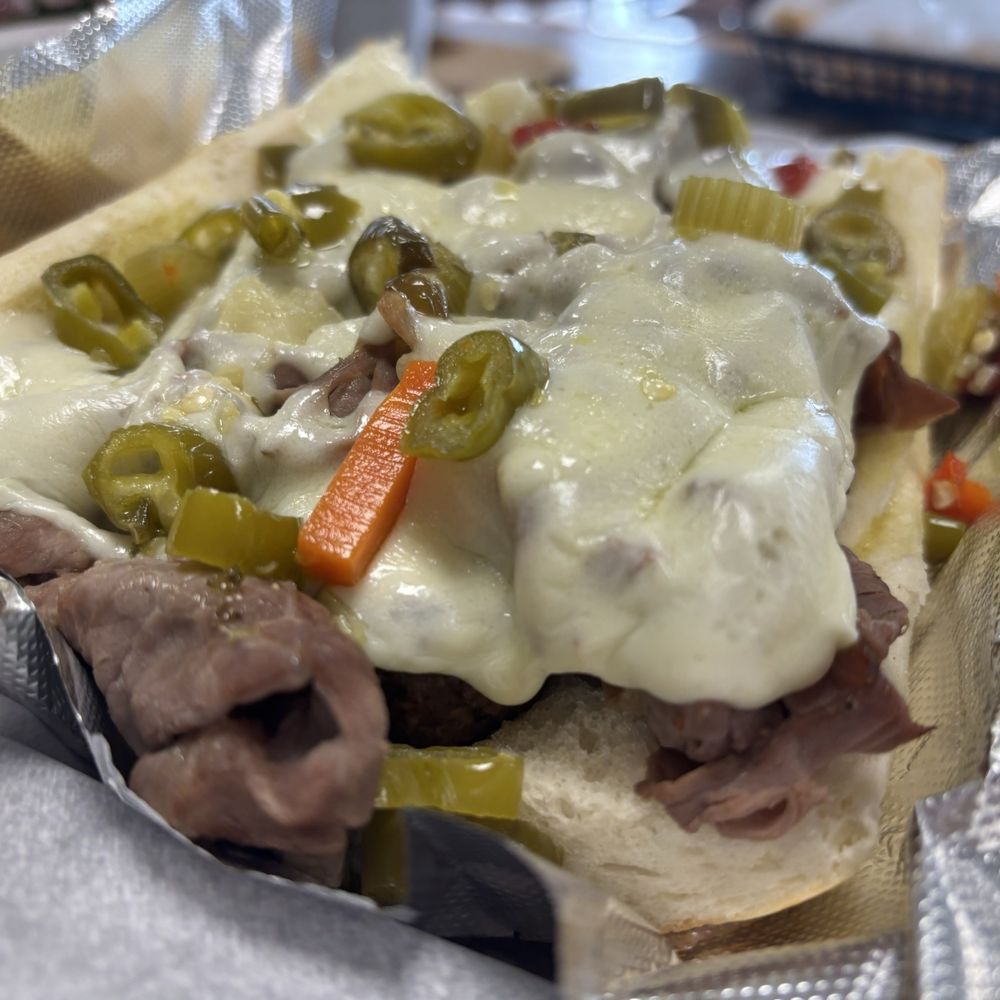 Italian sausage combo.