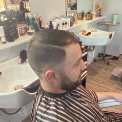 Classic Fade from our barber VJ Sanders