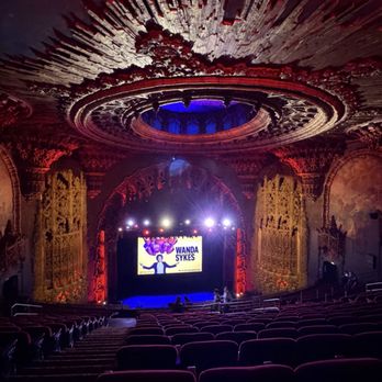 The United Theater - View from Upper Balcony Center Row S - Performing Arts Near Me - Los Angeles, California