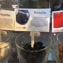 Love that there are explanations for each crystal!