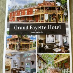 Grand Fayette Hotel - A copy of the hotel brochure