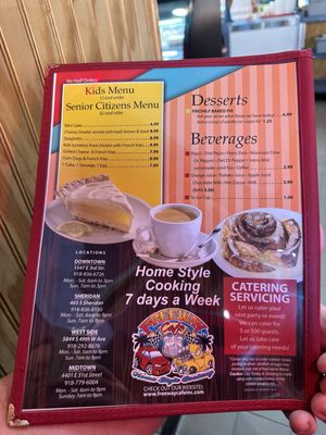 Menu photo 6 Freeway Café Tulsa, OK