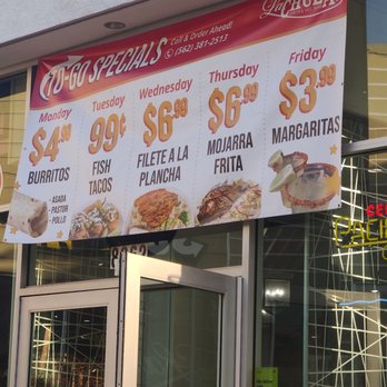 Mariscos La Chula - Downey - The weekly specials - Seafood Near Me - Downey, California Mariscos La Chula - Downey - The weekly specials - Seafood Near Me - Downey, California