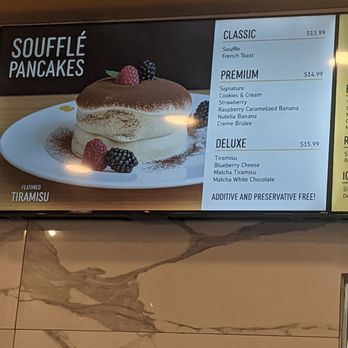 Fluffy Fluffy Dessert Cafe - Souffle pancakes menu - Desserts Near Me - Duluth, Georgia Fluffy Fluffy Dessert Cafe - Souffle pancakes menu - Desserts Near Me - Duluth, Georgia