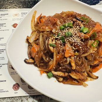 Pocha 54 Korean Tapas - MUSHROOM JAPCHAE - Korean Near Me - Phoenix, Arizona