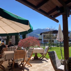 Gasthof Schopper - Blick auf die Terrasse.