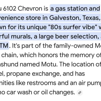 Motu Stop - Gas Stations Near Me - Galveston, Texas Motu Stop - Gas Stations Near Me - Galveston, Texas