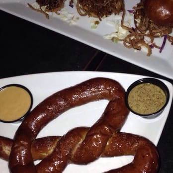 The Perch Brewery - Pretzel w/ cheese and mustard - Gastropubs Near Me - Chandler, Arizona The Perch Brewery - Pretzel w/ cheese and mustard - Gastropubs Near Me - Chandler, Arizona