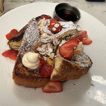 On Swann - French toast dish. Pretty, but I wasn't a fan. - Bars Near Me - Tampa, Florida