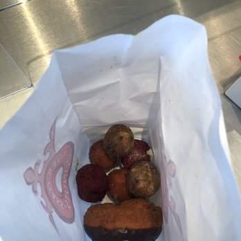 River Oaks Donuts - Delicious donut holes and one chocolate donut - Donuts Near Me - Houston, Texas