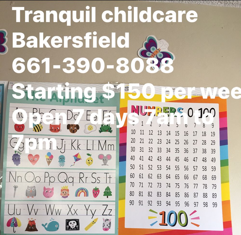 Tranquil Child Care - childcare center in Bakersfield, CA