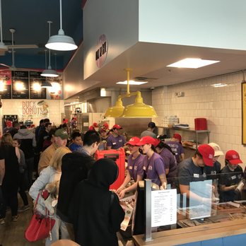 Duck Donuts - Opening day crowd - Donuts Near Me - Hauppauge, New York Duck Donuts - Opening day crowd - Donuts Near Me - Hauppauge, New York