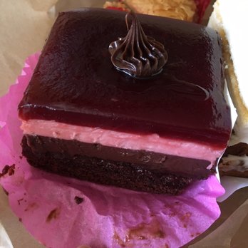 Saffron Cafe & Bakery - Raspberry chocolate cake - Bakeries Near Me - Charleston, South Carolina