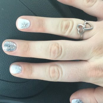 Grant St Hair Studio - How cute are my winter nails! Promise of needed fixes for 2 weeks! Love! - Hair Salons Near Me - Crystal Lake, Illinois