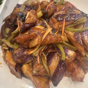 Na Jia Cafe - Eggplant sweet and sour style - Chinese Near Me - Rowland Heights, California